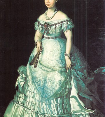 6. Portrait of Princess Sophie van Oranje Nassau, painting of Charles Verlat, 1870.