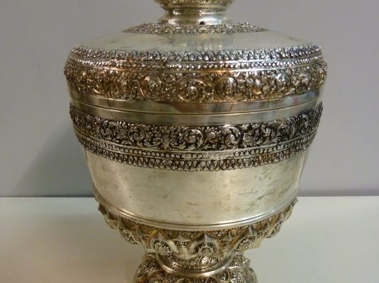 Cambodia - Silver Decorated Goblet (Gifted in 2004)