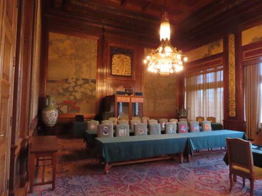 Hereke tapijt in Japanse Zaal