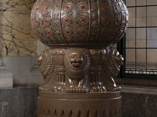 Hungarian Majolica vase